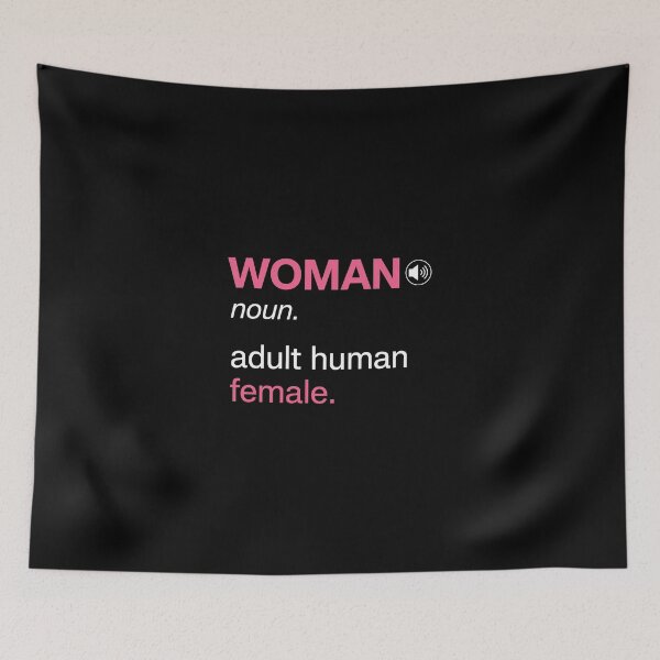 Item preview, Woman Noun Adult Human Female designed and sold by haloochichi.