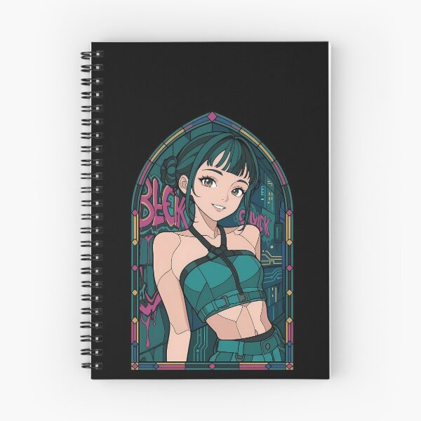 Item preview, Zoey Neon Idol Stained Glass Smile designed and sold by mildaclairmo.