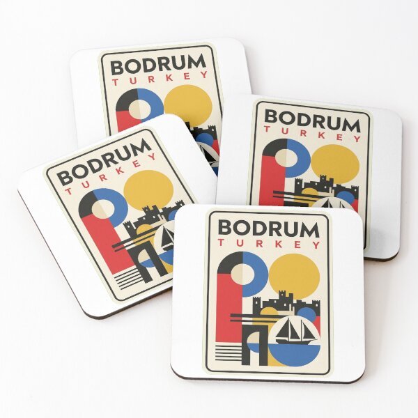 Item preview, Retro Bodrum Bauhaus Geometric Skyline designed and sold by k3rstman1.