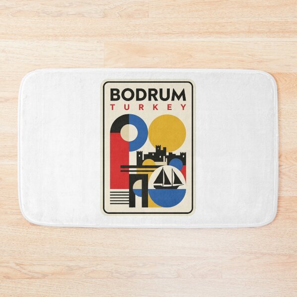 Item preview, Retro Bodrum Bauhaus Geometric Skyline designed and sold by k3rstman1.