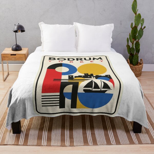 Item preview, Retro Bodrum Bauhaus Geometric Skyline designed and sold by k3rstman1.
