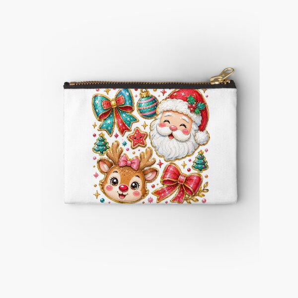 Item preview, Merry Christmas Santa Reindeer Holiday Lights designed and sold by DYAFLK.