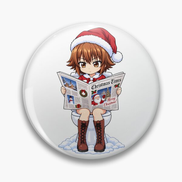 Item preview, Chisa Kotegawa Grand Blue Christmas Toilet Newspaper Humor designed and sold by mildaclairmo.