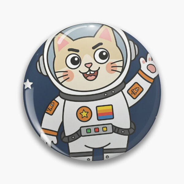 Item preview, Funny Cat Astronaut Space Design designed and sold by DIUMERI.