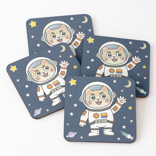 Item preview, Funny Cat Astronaut Space Design designed and sold by DIUMERI.