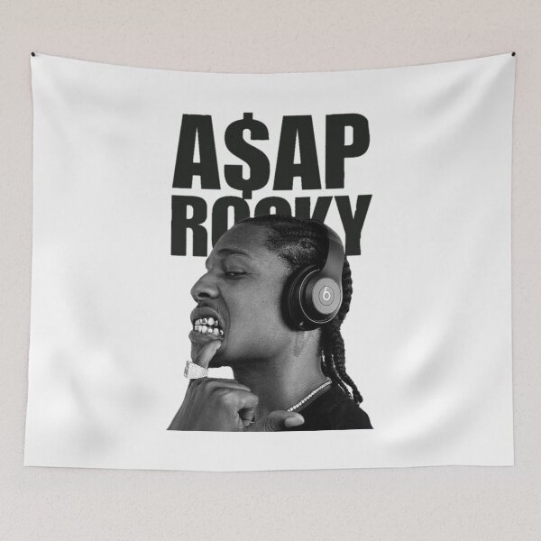 Item preview, ASAP Rocky Fashion Hip Hop Vintage Retro Graphic designed and sold by Mnx6.
