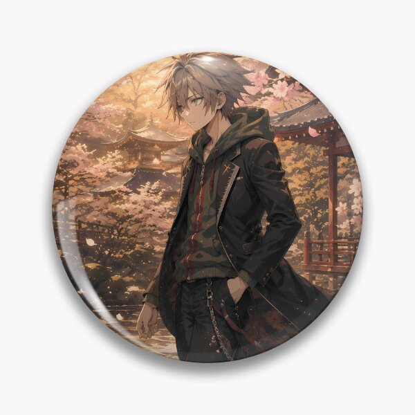 Item preview, Makoto Naegi Danganronpa Golden Sakura Sanctuary designed and sold by mildaclairmo.