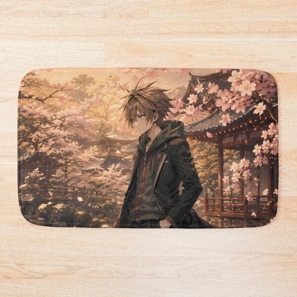Item preview, Makoto Naegi Danganronpa Golden Sakura Sanctuary designed and sold by mildaclairmo.