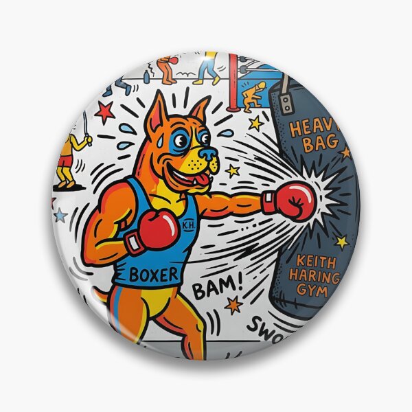 Item preview, Boxer Fighter designed and sold by PictoVibe.