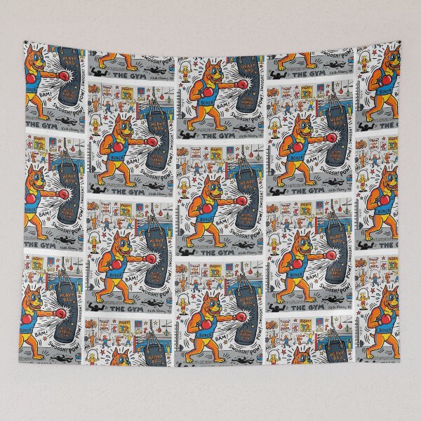 Item preview, Boxer Fighter designed and sold by PictoVibe.