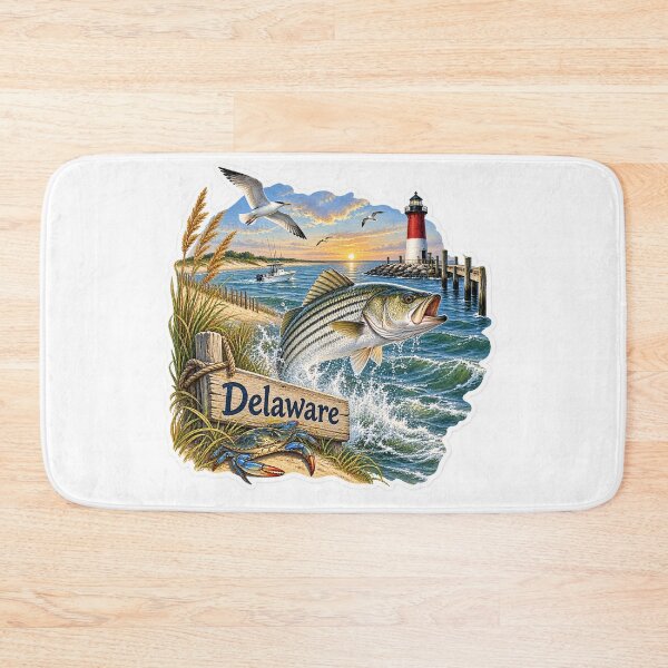 Item preview, Delaware Hunting & Fishing designed and sold by Whimspired By Paxx.