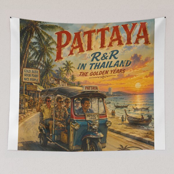 Item preview, Pattaya – R&R in Thailand | The Golden Years designed and sold by Spirit of Siam.