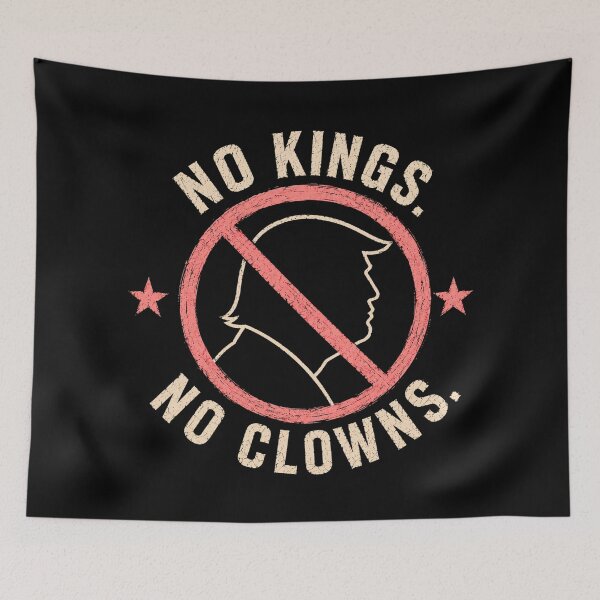 Item preview, Canadian/ US Anti-Trump Pride – No Kings No clowns designed and sold by TEEJAMBOREE.