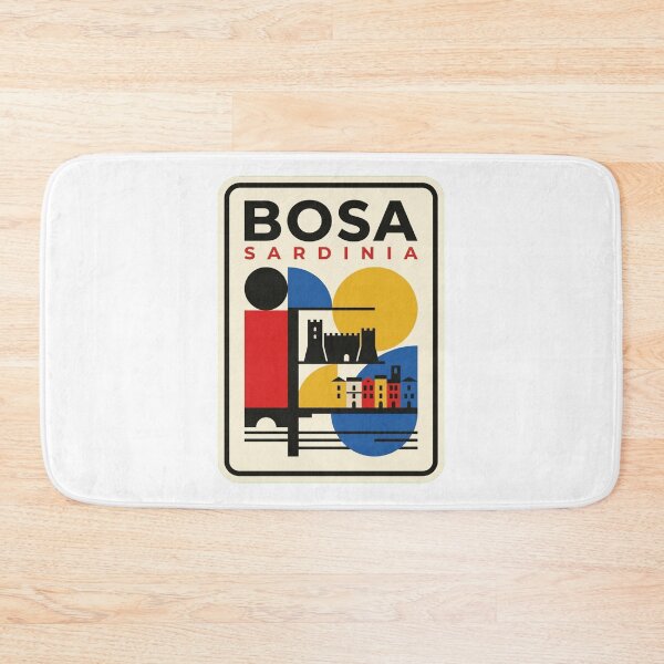 Item preview, Retro Bosa Bauhaus Geometric Skyline designed and sold by k3rstman1.