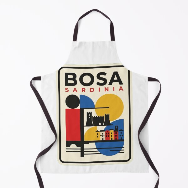 Item preview, Retro Bosa Bauhaus Geometric Skyline designed and sold by k3rstman1.