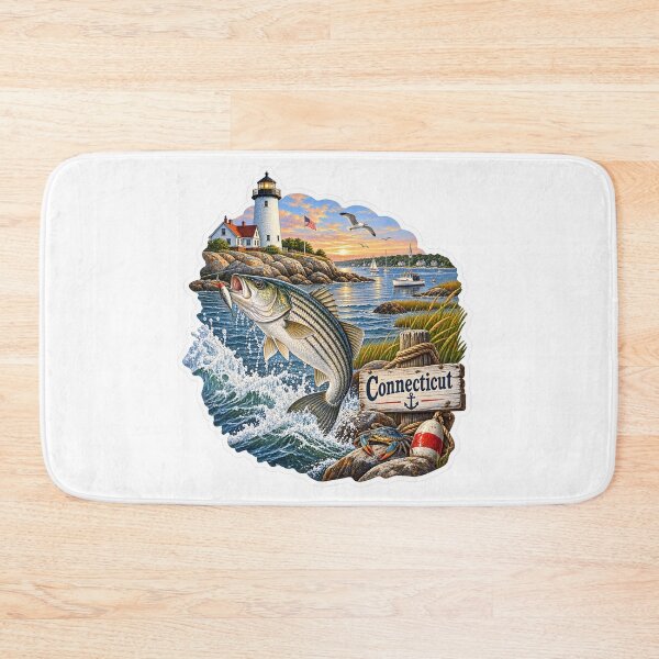 Item preview, Connecticut Hunting & Fishing designed and sold by Whimspired By Paxx.