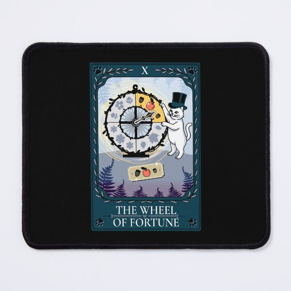 Item preview, Witchy Wheel Fortune Cat designed and sold by catnbloom.