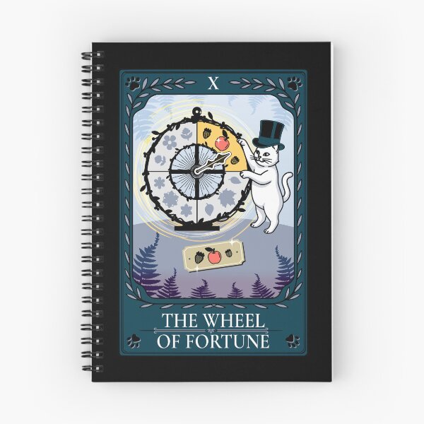 Item preview, Witchy Wheel Fortune Cat designed and sold by catnbloom.