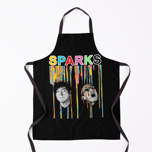Artikelvorschau, Sparks Band Ron und Russell Mael Farbtropfengrafik entworfen und verkauft von RakeshPatelArt.