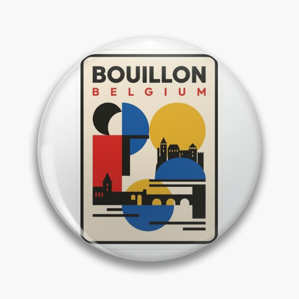 Item preview, Retro Bouillon Bauhaus Geometric Skyline designed and sold by k3rstman1.