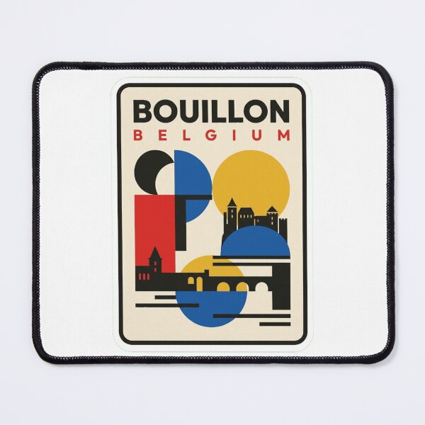 Item preview, Retro Bouillon Bauhaus Geometric Skyline designed and sold by k3rstman1.