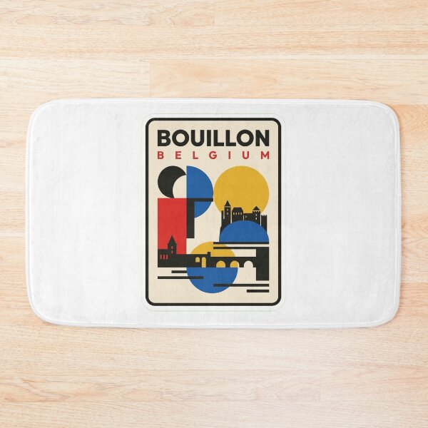 Item preview, Retro Bouillon Bauhaus Geometric Skyline designed and sold by k3rstman1.