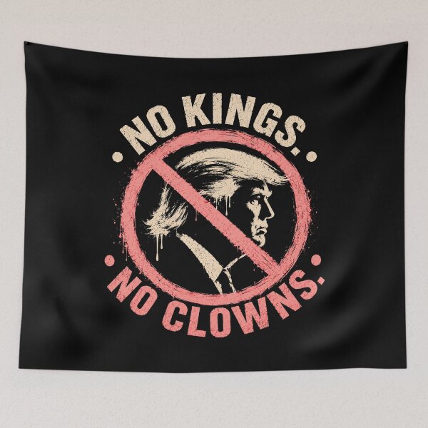 Item preview, Canadian/ US Anti-Trump Pride – No Kings No clowns designed and sold by TEEJAMBOREE.