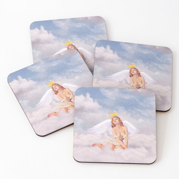Item preview, Vintage Angel Among Clouds designed and sold by NF Designs Studio DTF.