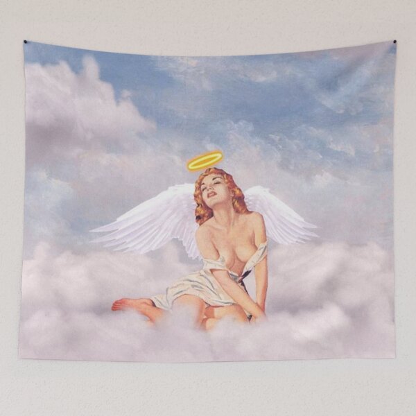 Item preview, Vintage Angel Among Clouds designed and sold by NF Designs Studio DTF.