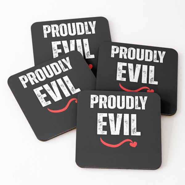 Item preview, Proudly Evil Funny Halloween designed and sold by erozzz.