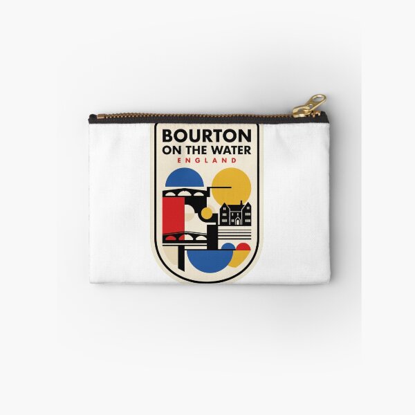 Item preview, Retro Bourton On The Water Bauhaus Geometric Skyline designed and sold by k3rstman1.