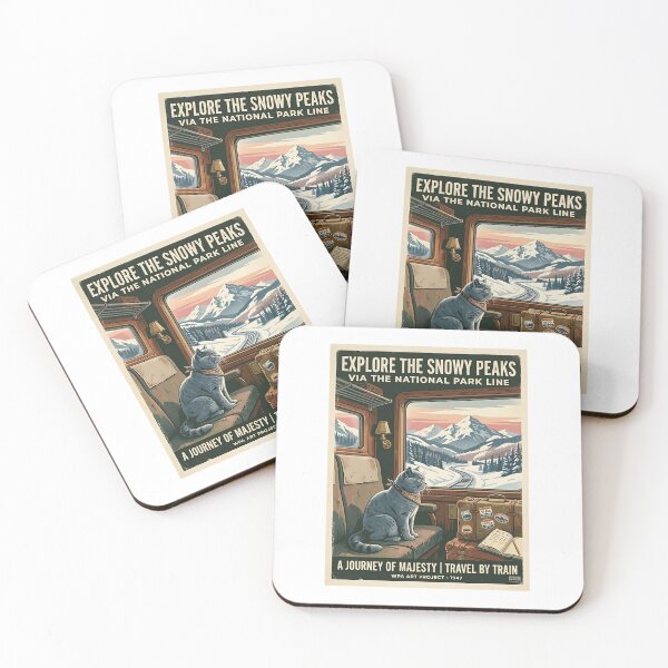 Item preview, British Shorthair Train Traveler designed and sold by PictoVibe.