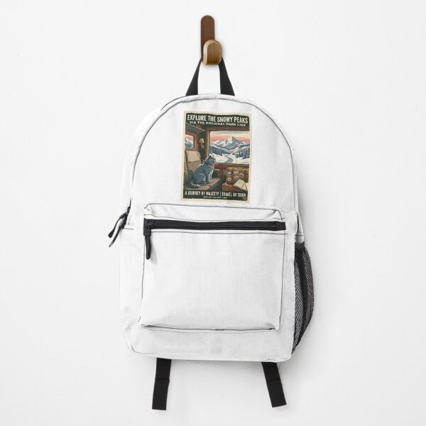 Item preview, British Shorthair Train Traveler designed and sold by PictoVibe.