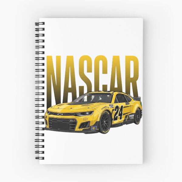 Item preview, Chevrolet Camaro ZL1 NASCAR Cup Series Yellow Racing Car Vector Art designed and sold by Motorline44.