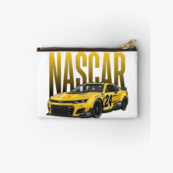 Item preview, Chevrolet Camaro ZL1 NASCAR Cup Series Yellow Racing Car Vector Art designed and sold by Motorline44.