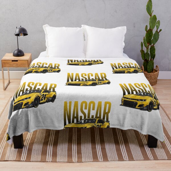 Item preview, Chevrolet Camaro ZL1 NASCAR Cup Series Yellow Racing Car Vector Art designed and sold by Motorline44.