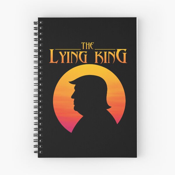 Item preview, Funny The Lying King Political Satire Typography designed and sold by haloochichi.
