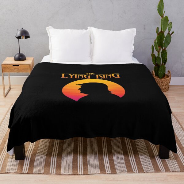 Item preview, Funny The Lying King Political Satire Typography designed and sold by haloochichi.