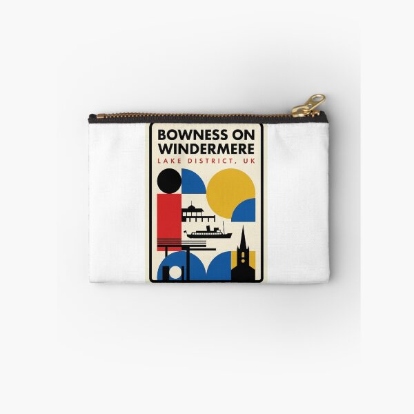 Item preview, Retro Bowness On Windermere Bauhaus Geometric Skyline designed and sold by k3rstman1.