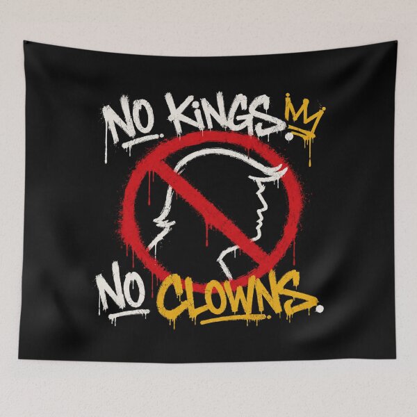 Item preview, Canadian/ US Anti-Trump Pride – No Kings No clowns designed and sold by TEEJAMBOREE.