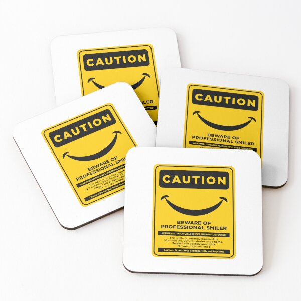 Item preview, Funny Hotelier Caution - Beware of Professional Smiler designed and sold by hanekopro.