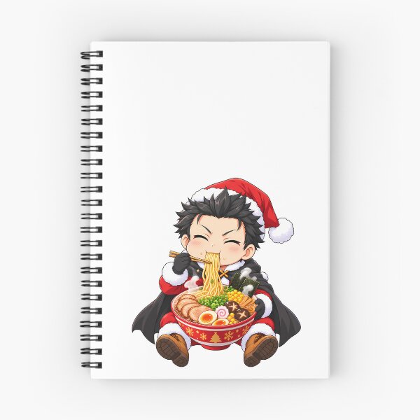 Item preview, Fiesta navideña de ramen de Natsuki Subaru designed and sold by mildaclairmo.