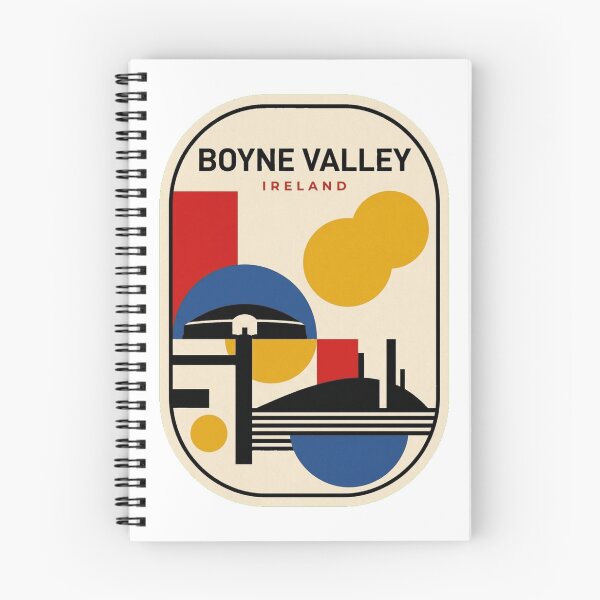 Item preview, Retro Boyne Valley Bauhaus Geometric Skyline designed and sold by k3rstman1.