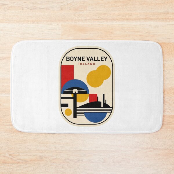 Item preview, Retro Boyne Valley Bauhaus Geometric Skyline designed and sold by k3rstman1.