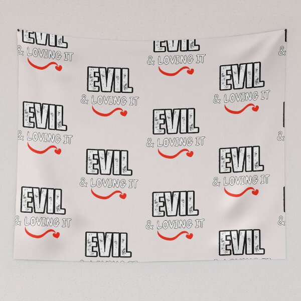 Item preview, Evil and Loving It Easy Halloween designed and sold by erozzz.