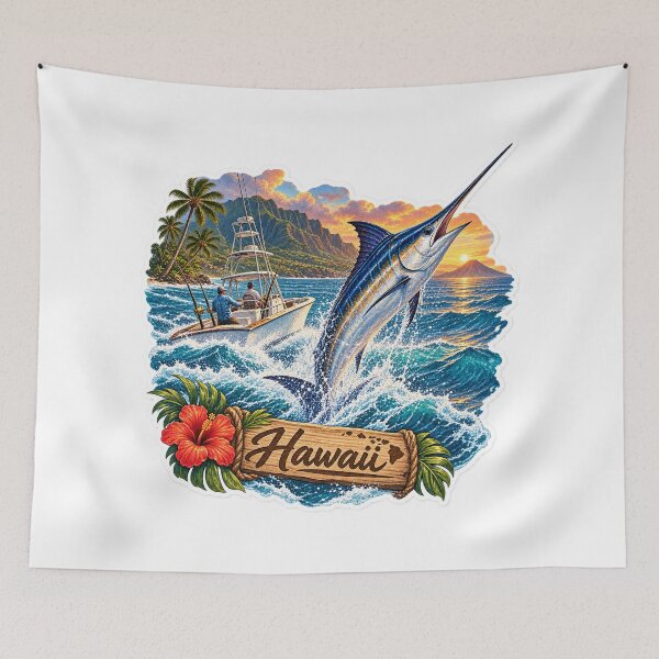 Item preview, Hawaii Hunting & Fishing designed and sold by Whimspired By Paxx.