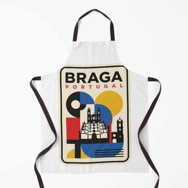 Item preview, Retro Braga Bauhaus Geometric Skyline designed and sold by k3rstman1.