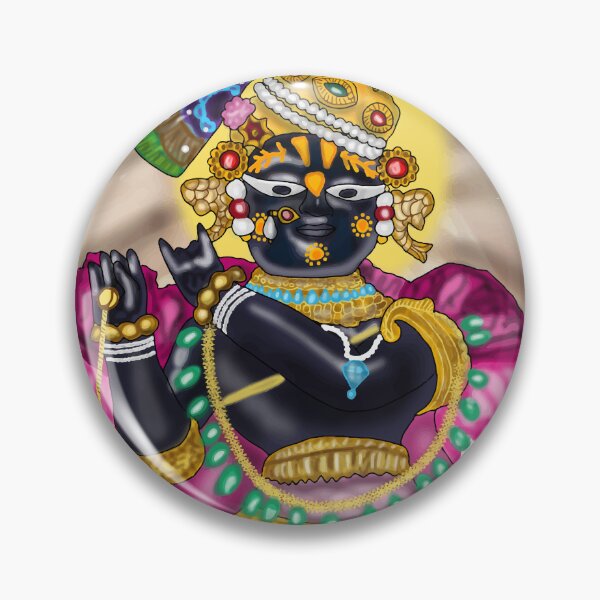 Item preview, Lord Krishna Digital Drawing | Hindu Deity Spiritual Artwork designed and sold by Harshit_Digital_Arts.