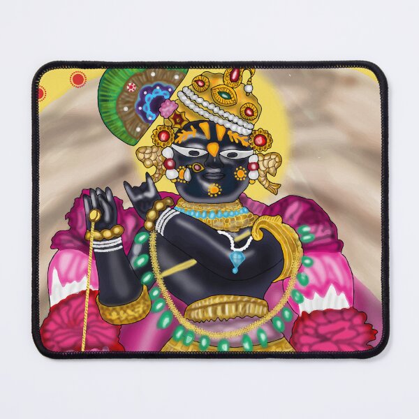 Item preview, Lord Krishna Digital Drawing | Hindu Deity Spiritual Artwork designed and sold by Harshit_Digital_Arts.