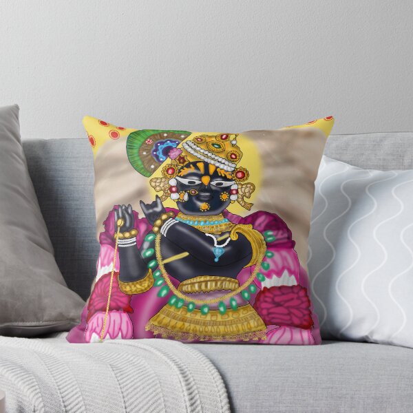 Item preview, Lord Krishna Digital Drawing | Hindu Deity Spiritual Artwork designed and sold by Harshit_Digital_Arts.